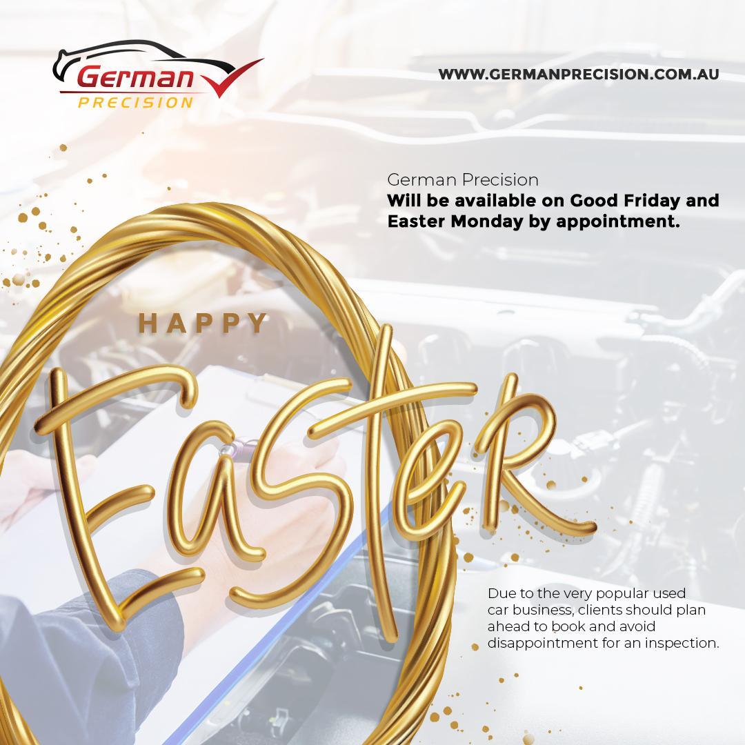 Happy Easter 2021 from German Precision. Stay safe and take care!