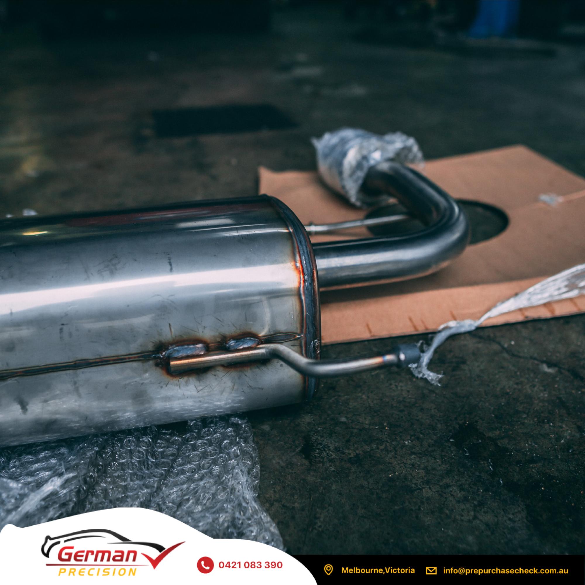 Signs of an Exhaust Leak in the car German Precision