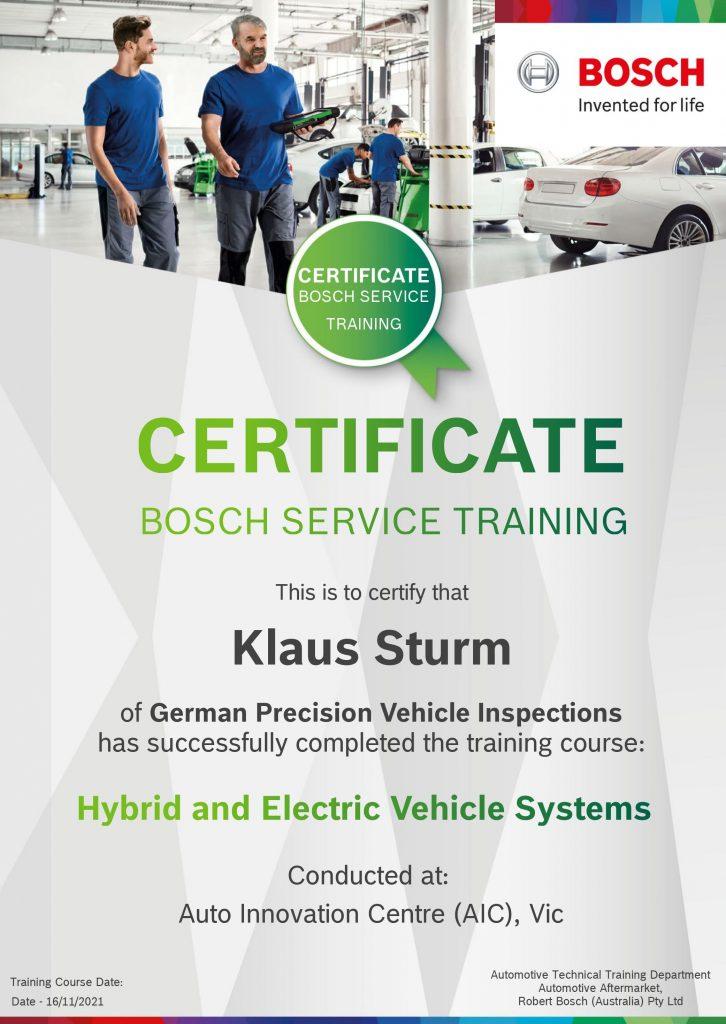 Used Hybrid Car & Used Electric Car Inspection - German Precision