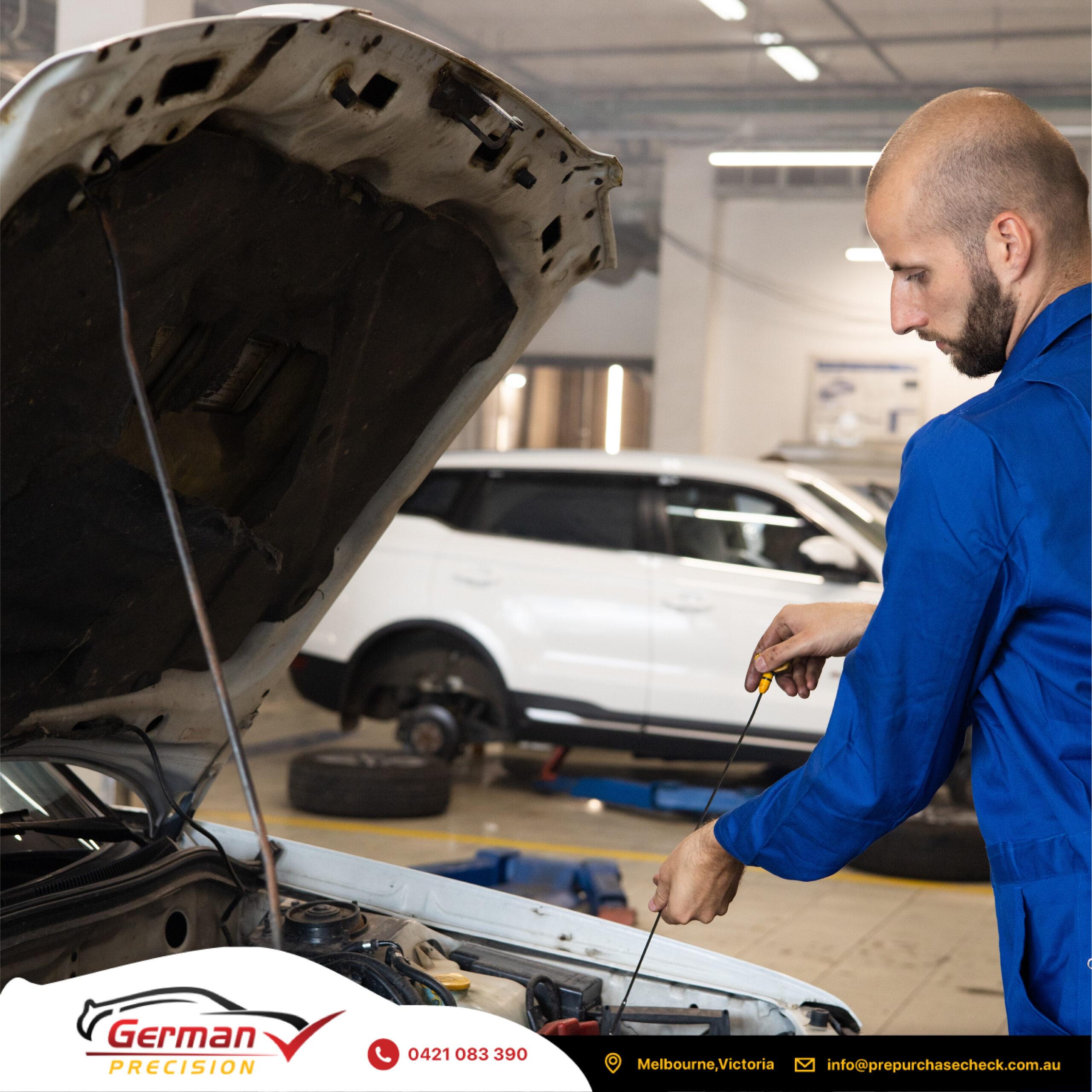 Pre-purchase car inspection melbourne - German Precision