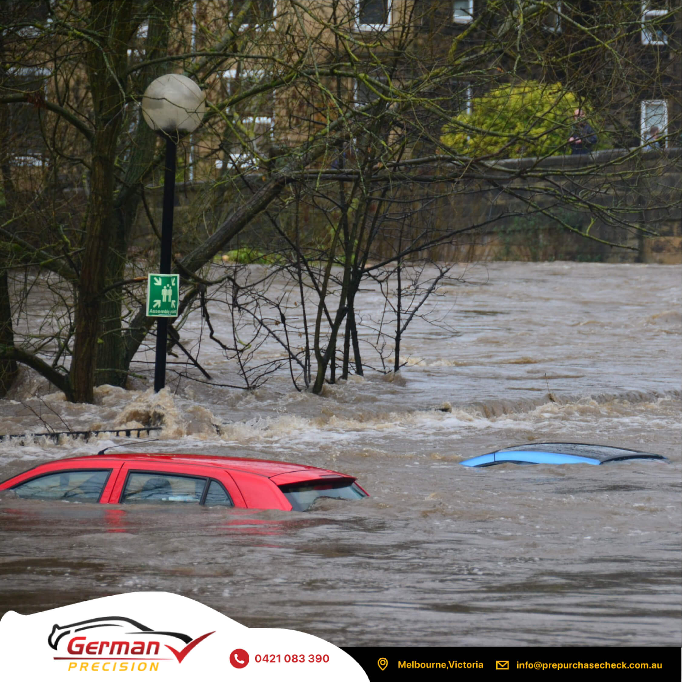 Beware of flood-damaged cars