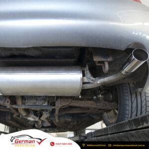 Car Exhaust Inspection by German Precision