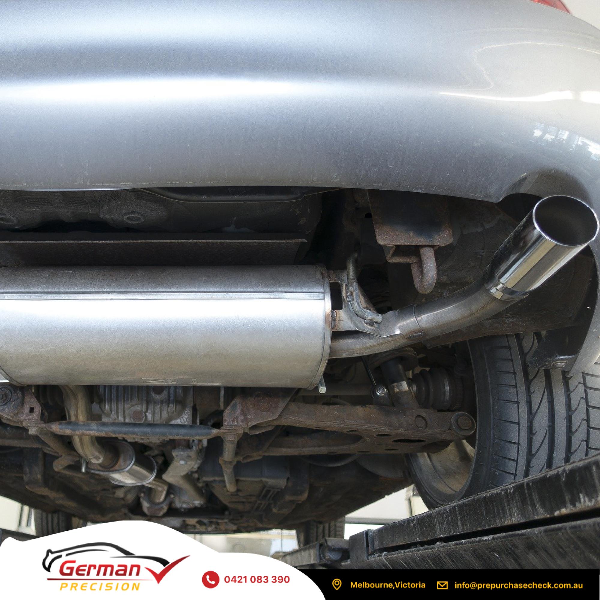 Signs of an Exhaust Leak in the car German Precision